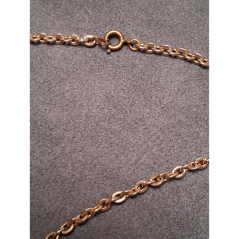 Vintage Topaz Rhinestone Necklace West Germany? - Picture 6 of 9